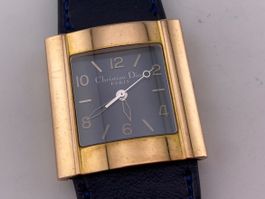 Vintage CHRISTIAN DIOR läuft / montre fonctionne