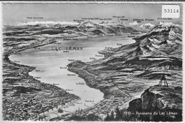 Geneve - Lac Leman - Panorama