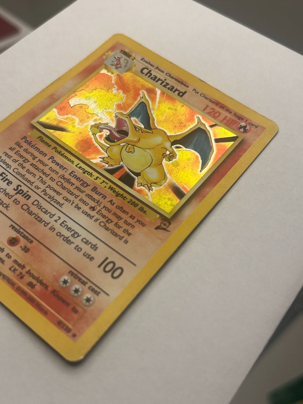 Pokémon Sammelbilder & Trading cards: Pokemon Glurak / Charizard 2. Edition Holo – Gebraucht aus Zollikerberg von Guido175 1