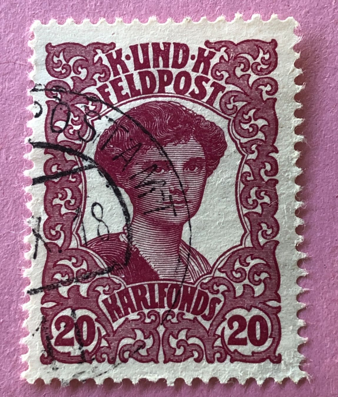 Tutti i francobolli: BRIEFMARKEN AUS Österreich-Ungarn - Feldpost     – Usato da Aarau venduto da Angi-007