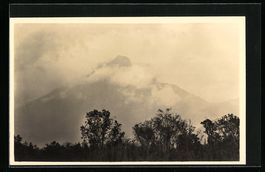 Foto-AK Casimir Zagourski, Kivu, Volcan 