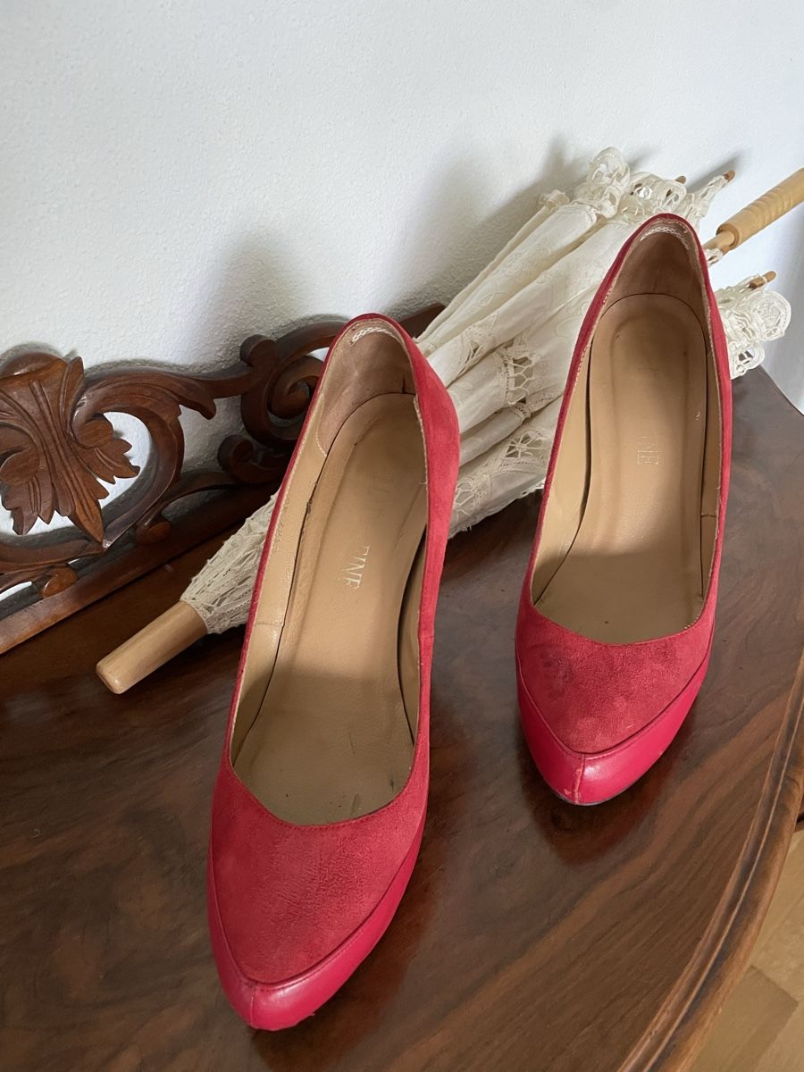 Scarpe da donna: rote Pumps Elégance Gr 40 für Selbstbewusste – Nuovo (secondo la descrizione) da Emmenbrücke venduto da Ladyboutique 5