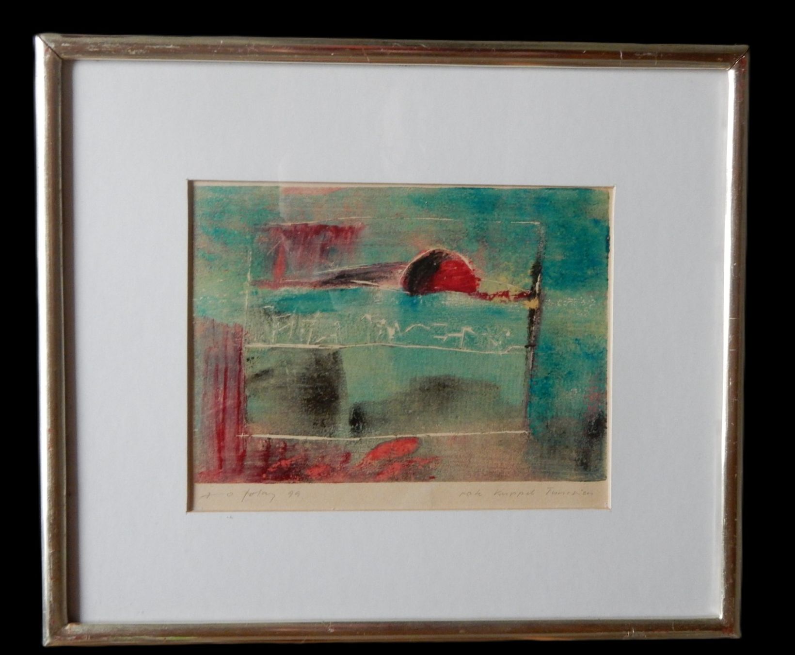 Dipinti: Beau tableau (technique mixte) – Usato da Pont-de-la-Morge venduto da TicoSuizo67 1
