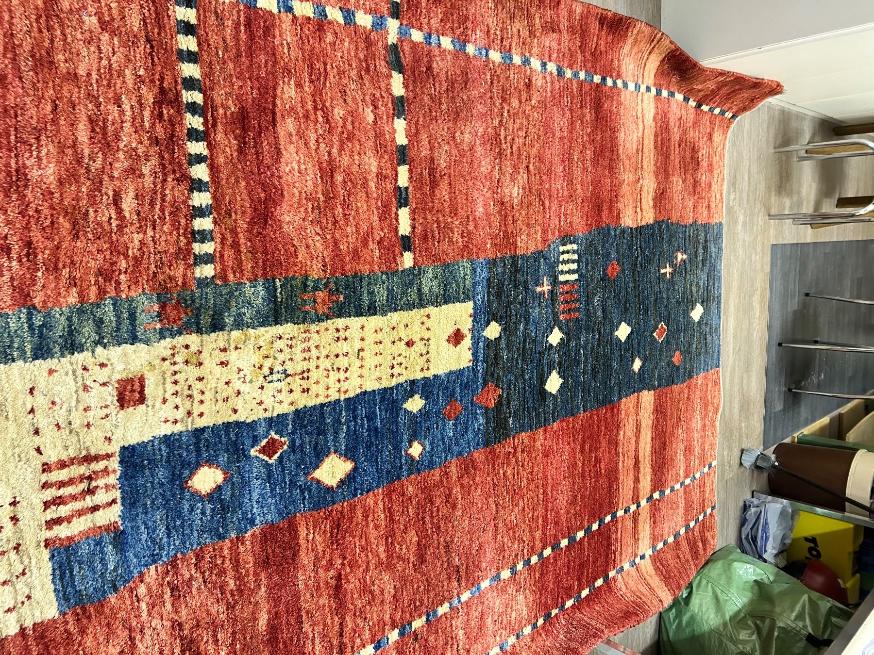 Gabbeh Tappeti: Gabbeh Teppich Color Iran – Usato da Gutenswil venduto da walker60 1