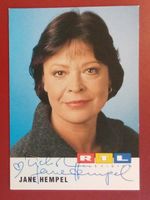 Jane Hempel Lindenstraße Autogramm signiert Foto 10x15cm