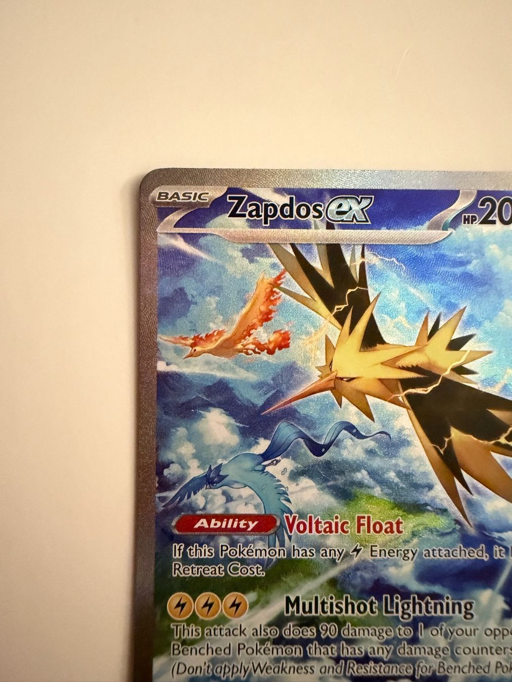 Pokémon Sammelbilder & Trading cards: Zapdos ex (MEW 202) – Gebraucht aus Biel/Bienne von SeeLoewe55 2