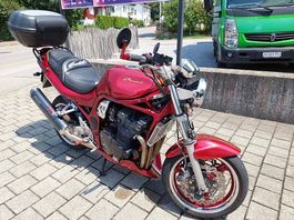 Suzuki Bandit 1200 GSFS 1200 - Jahrgang 1998 - Rot, Schön