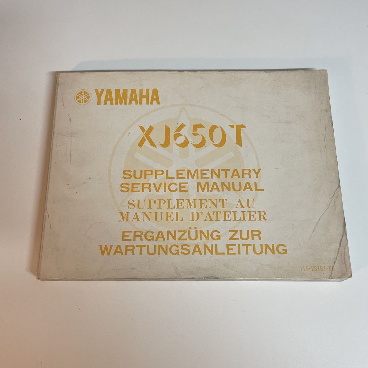 Libri: Yamaha XJ650 Turbo Service Handbuch – Usato da Gossau ZH venduto da Robroy66