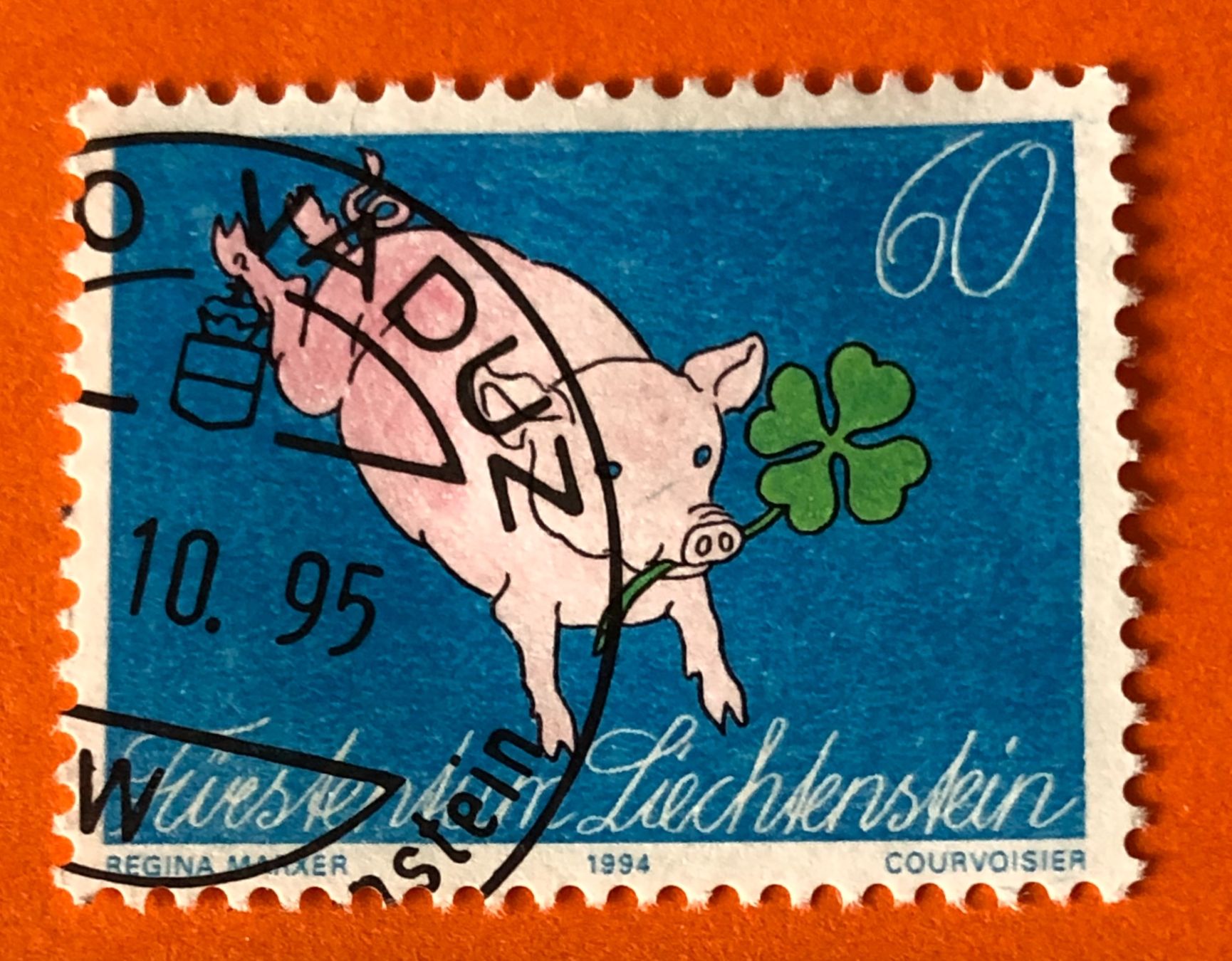 Tutti i francobolli: Briefmarken aus San Liechtenstein gestempelt – Usato da Aarau venduto da Angi-007