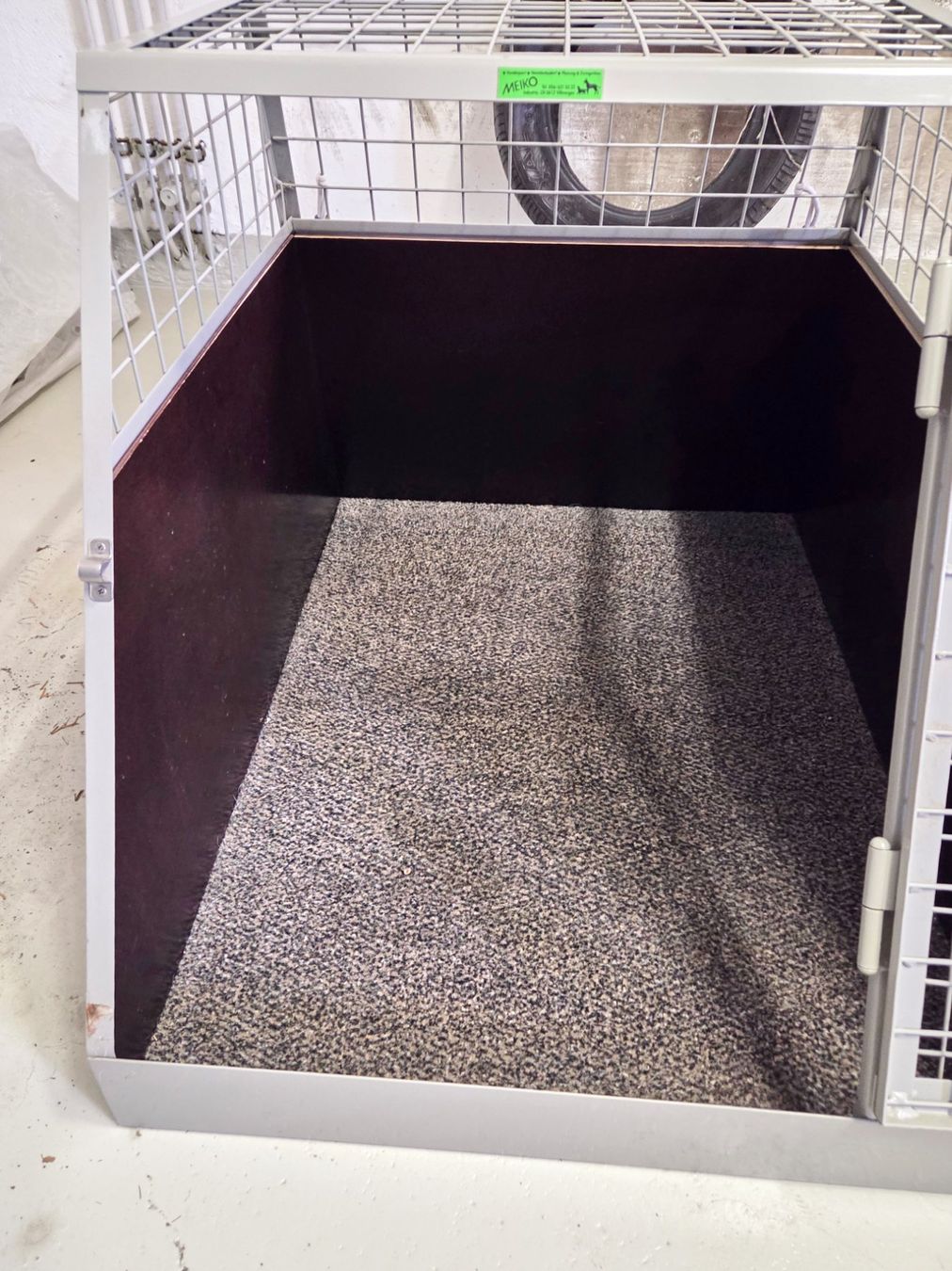 Käfige, Transport & Sicherheit: Hundetransportbox 60x66x94cm – Gebraucht aus Fislisbach von Steffi_B. 3