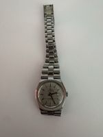 Dugena Damen Uhr Automatik Datum Stahl Armband gebraucht
