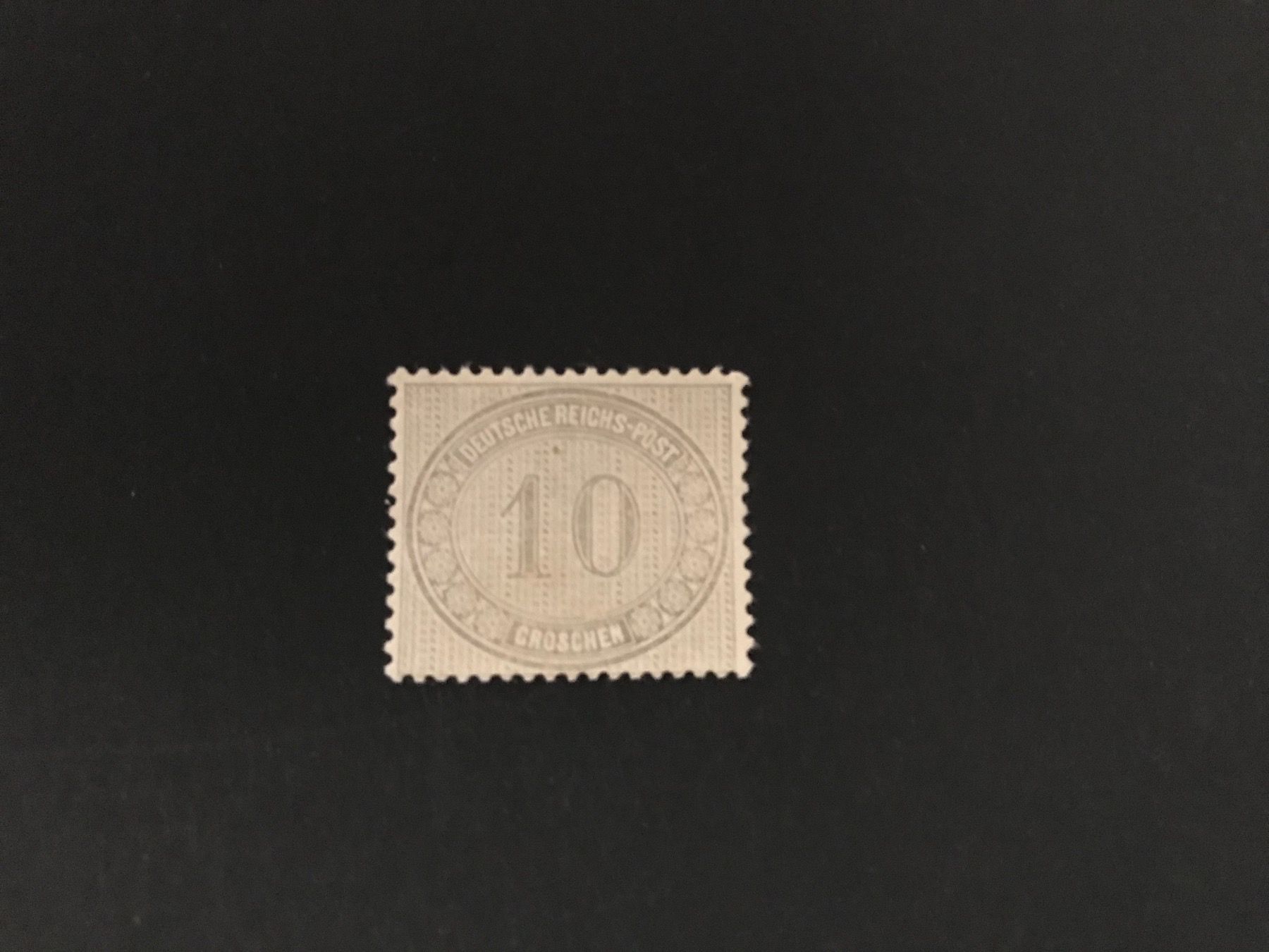 Alle Briefmarken: 1872, Deutsches Reich - Grosse Wertziffer – Neu (gemäss Beschreibung) aus stäfa von brandy66