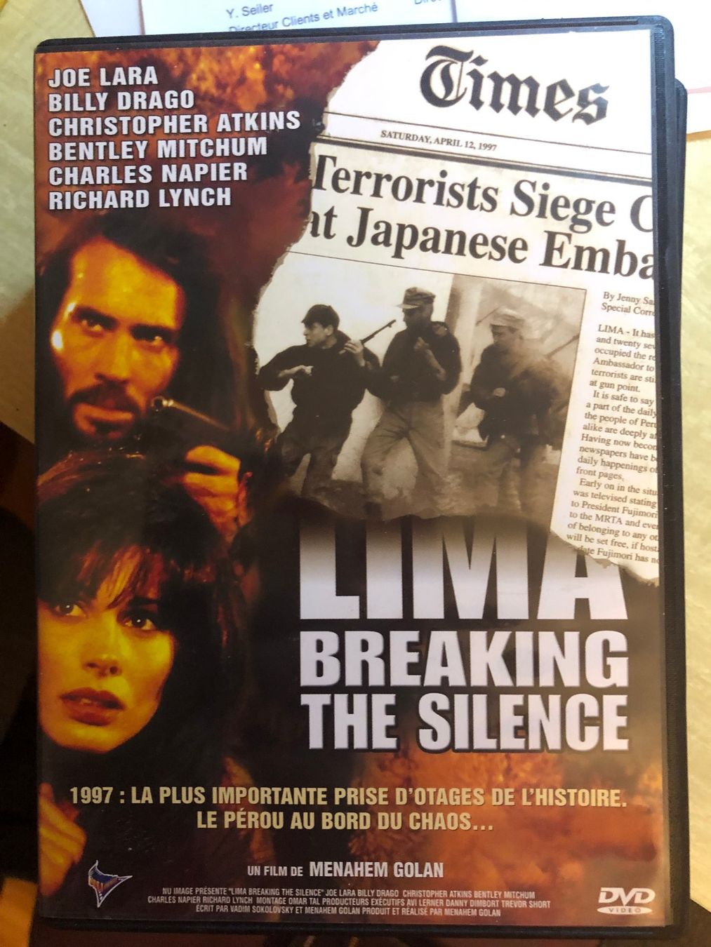 Tutti i DVDs: Lima: Breaking The Silence, avec Joe Lara – Usato da La Chaux-de-Fonds venduto da HarryLime
