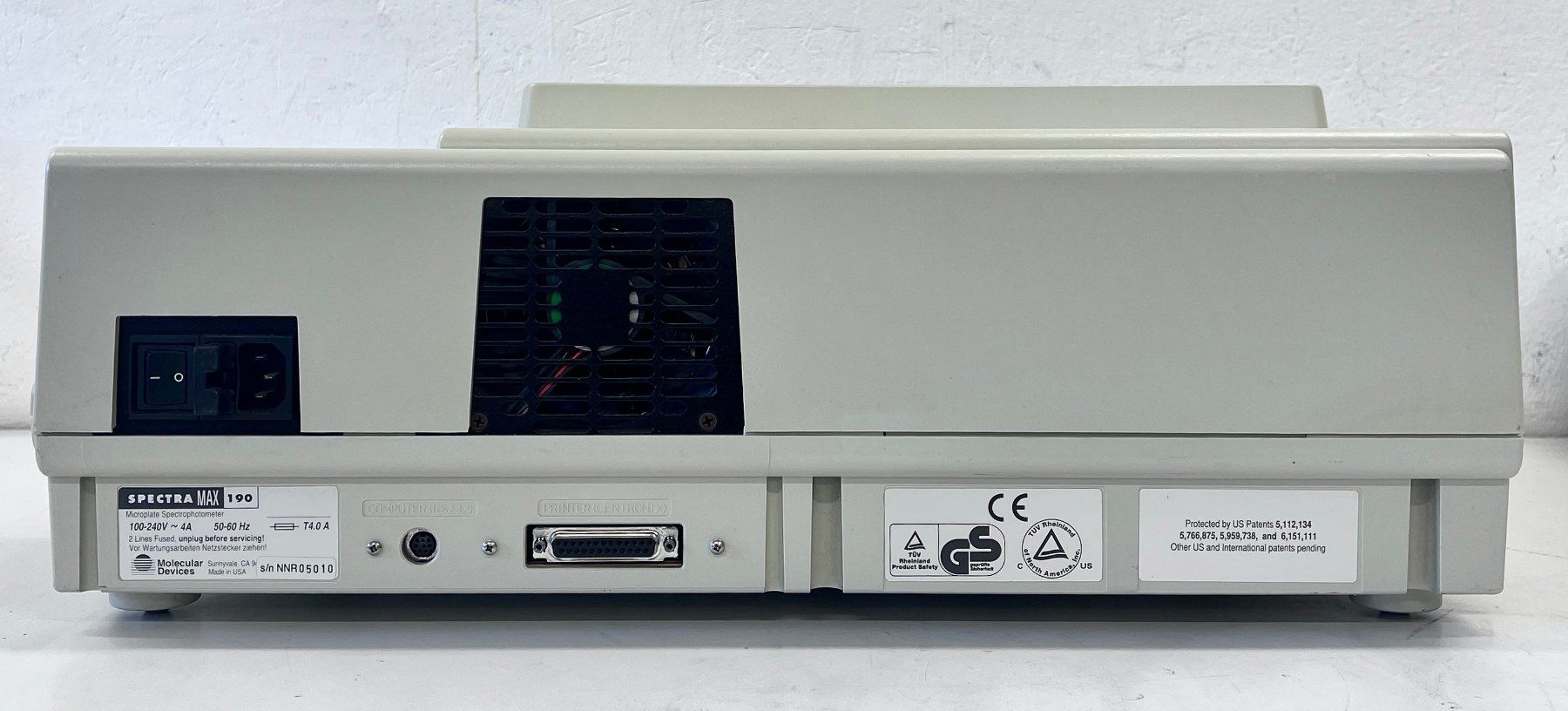 Accessori da laboratorio: Molecular Devices SpectraMax 190 Microplate Spectrophotomete – Usato da Niederdorf venduto da LeptonAG_Labor 2