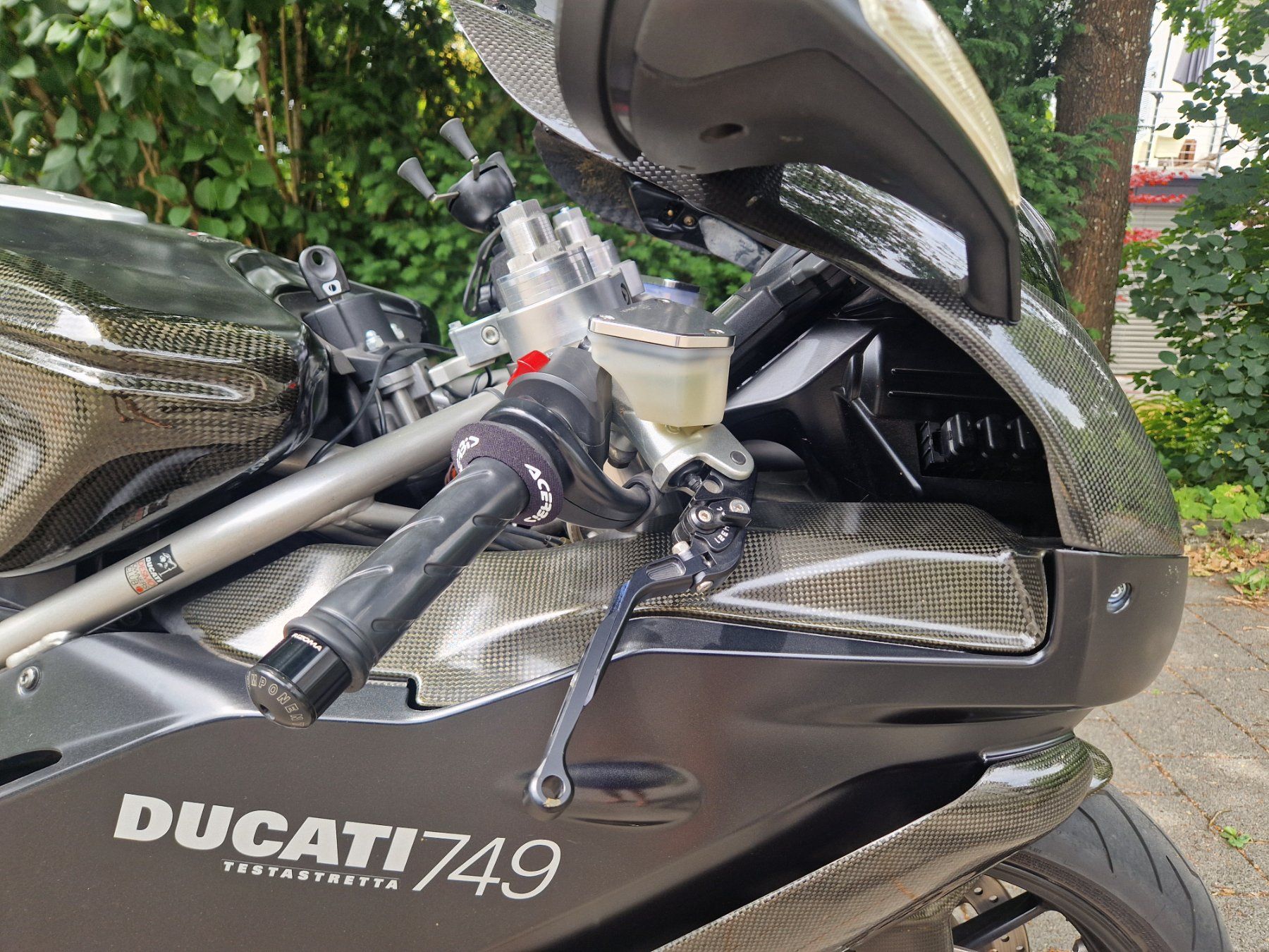 Ducati Strasse: Ducati 749 Dark mit viel Zubehör – Gebraucht aus Zofingen von Alberto_La_Mattina 4