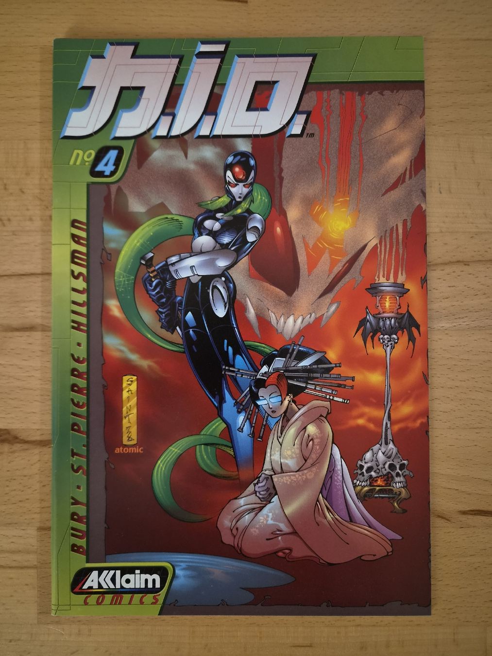 BD: N.I.O. #1-4 (complete) – D'occasion à Biel/Bienne par collector_comics 4