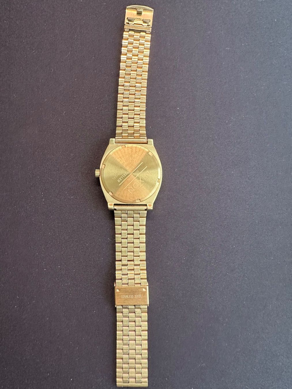 Nixon Orologi: Nixon Time Teller Uhr - Gold – Usato da Grenchen venduto da redstar03 6