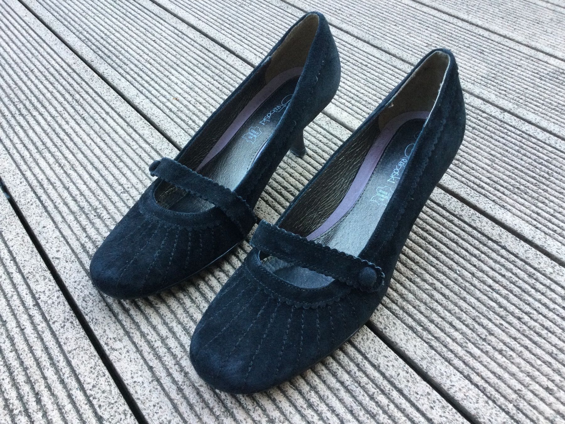 Scarpe da donna: Chaussures CUIR noires marque Straboski – Nuovo (secondo la descrizione) da Agiez venduto da chouchanelle
