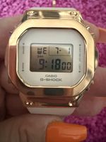 Casio G-Shock Damenuhr weiss/roségold guter Zustand