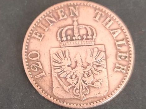 Tutti le monete: 3 Pfenninge 1863 Royaume Prusse – Usato da Couvet venduto da lulul 1