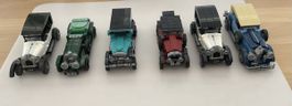 Oldtimer Autos Set 6 Stck. Vintage Cars 6 pcs