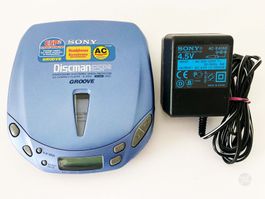 Sony Discman D-E401 ESP2 CD Player + Netzteil