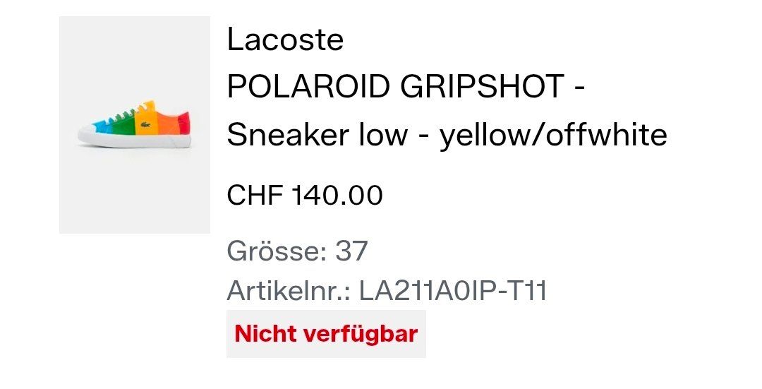 Lacoste Scarpe da donna: Sommerliche Lacoste Sneaker, Grösse 37 – Usato da St. Gallen venduto da Shelly__x3 5