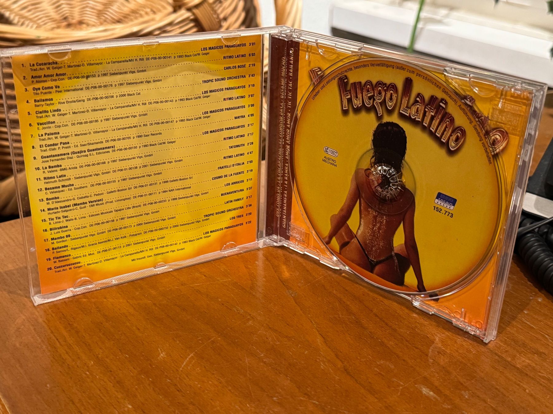 CDs: Fuego Latino - HG41B – Gebraucht aus Küsnacht ZH von swisssales.net 2