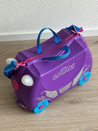 Trunki Kinderkoffer in Lila