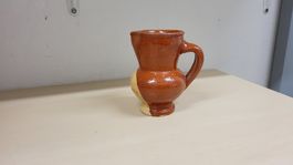 Rustikale Keramik Krug, Handgemacht, Vintage, Top Zustand!