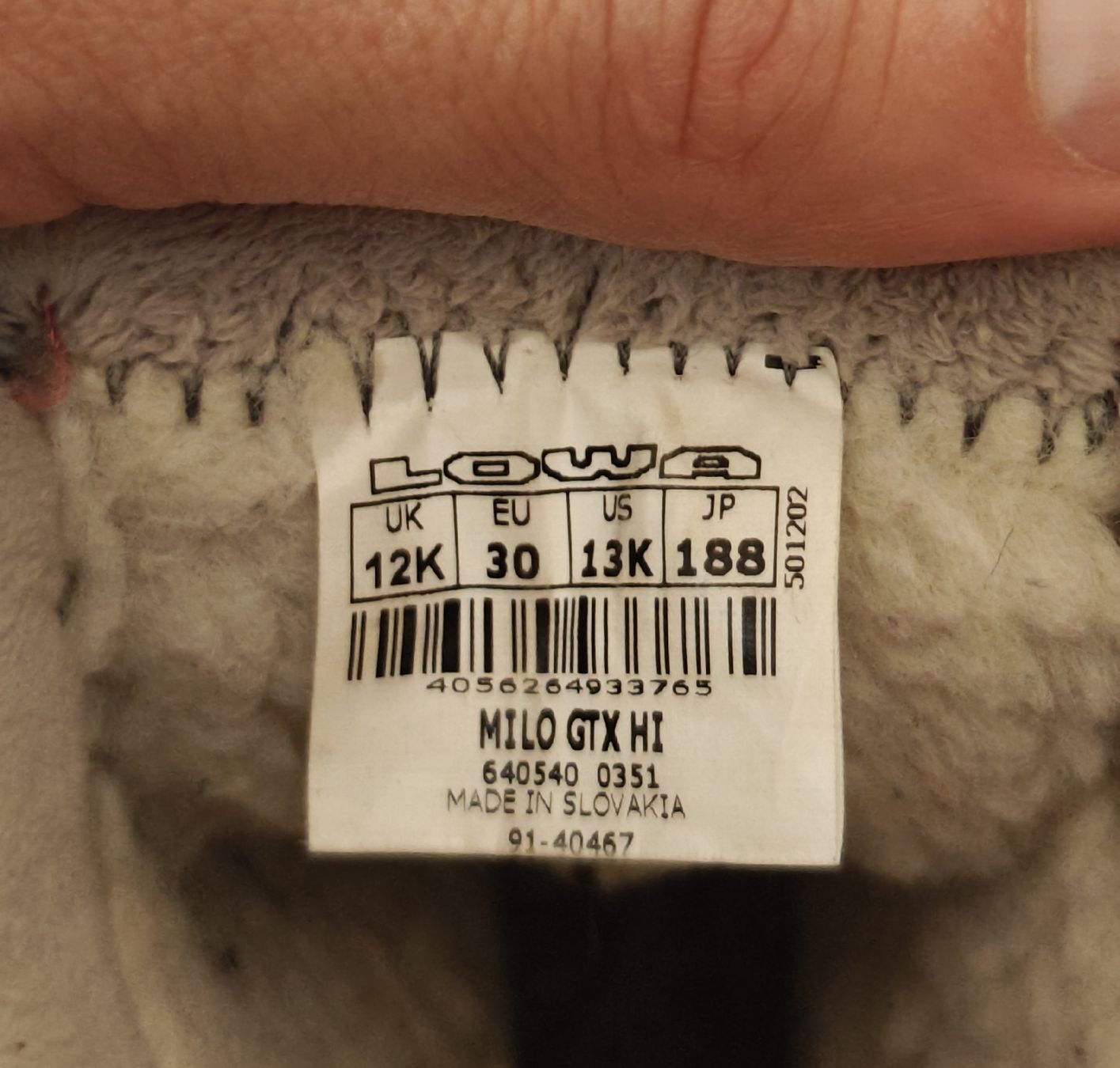 Lowa Chaussures garçon: Lowa Gore-Tex 30 – D'occasion à Zürich par wat_57t2 2