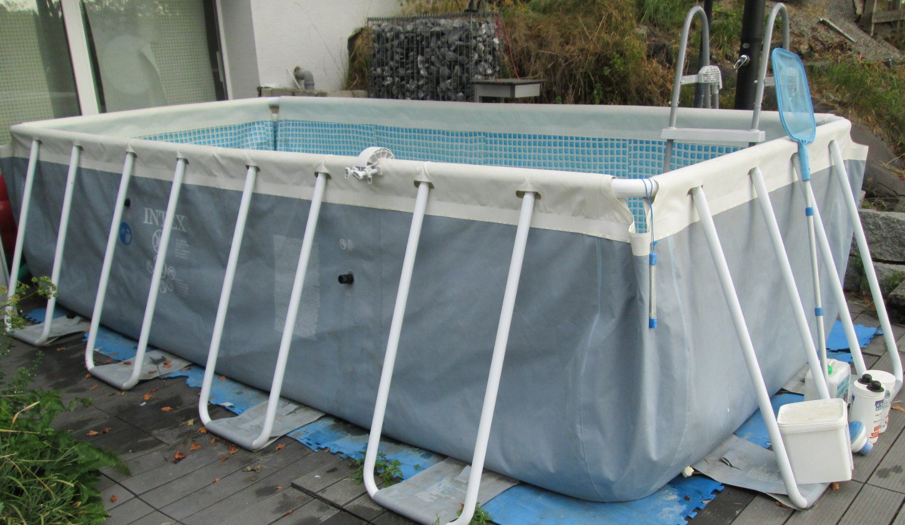 Intex Piscine: Intex Frame Pool 400x200x100 cm gebraucht – Usato da döttingen venduto da Gorbs1 5