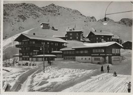 Inner-Arosa, Hotel Brüggli, 1949