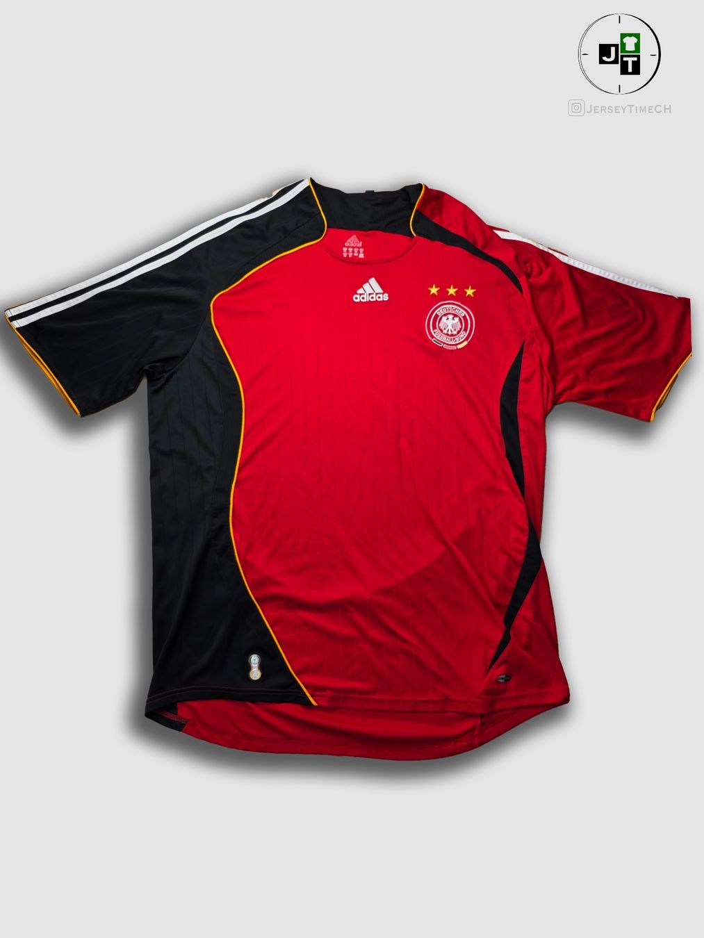 Adidas Canottiere & Pantaloni: DEUTSCHLAND 06/08 TRIKOT – Usato da Lüchingen venduto da Jersey_Time