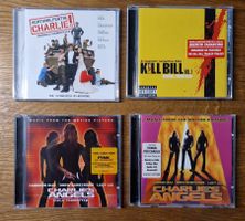 4 CDs Soundtracks: Quentin Tarantino, Charlie's Angels