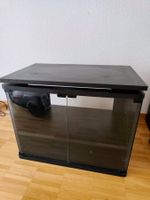 Fernsehmöbel Glas Schwarz Guter Zustand 65x40x50cm