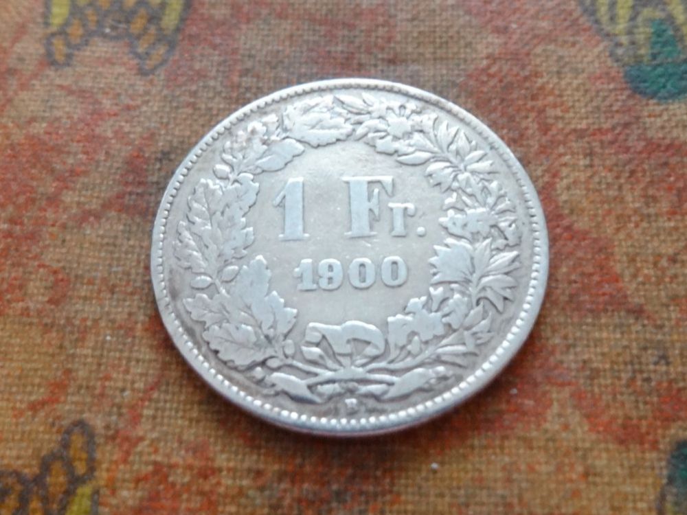 Tutti le monete: 1 Fr. 1900  (Y) – Usato da Romanel-sur-Lausanne venduto da Swift13