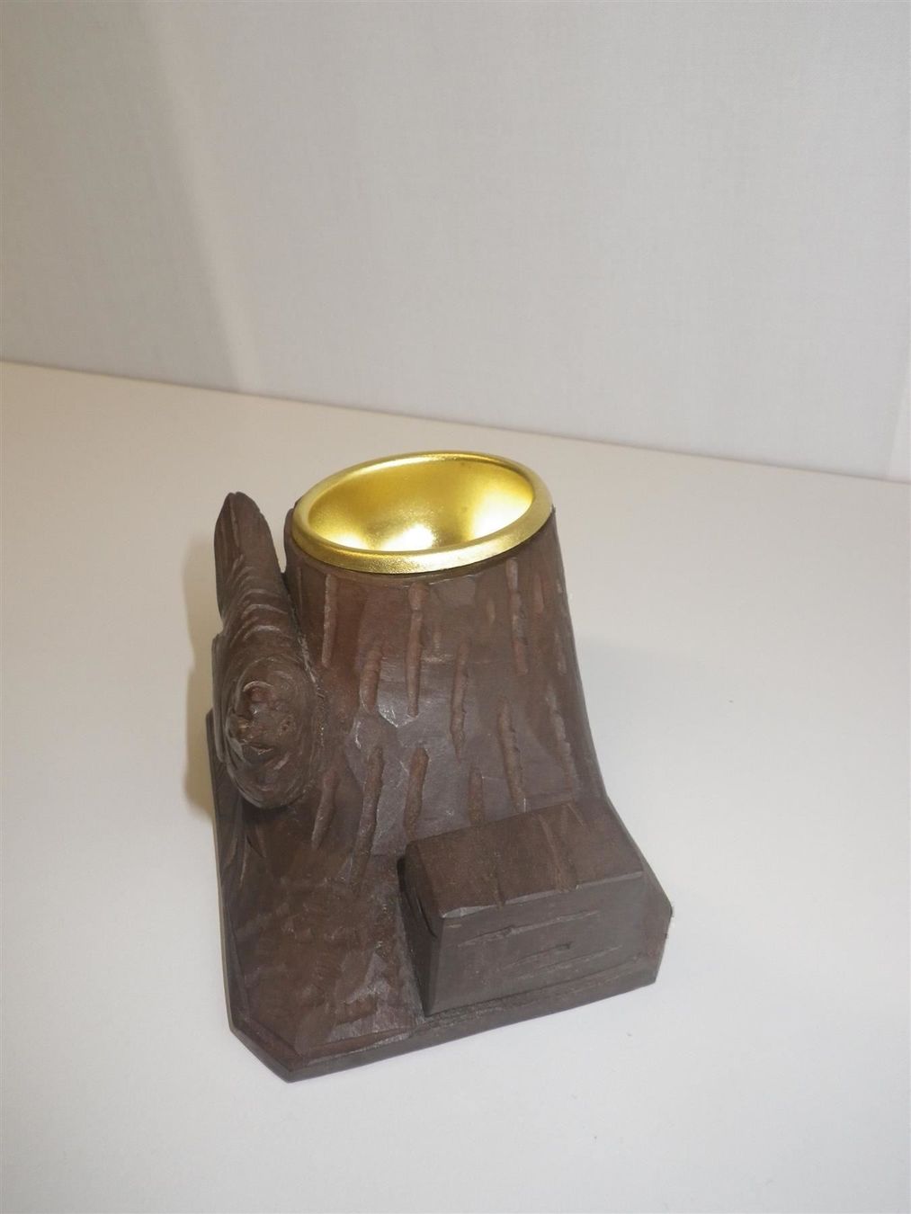 Sculture & Statue: Geschnitzter Vogel mit Schale – Usato da Brienz BE venduto da P.Edelweiss 2