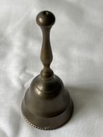 Messing Tischglocke Glocke Vintage Deko 13cm 🔔