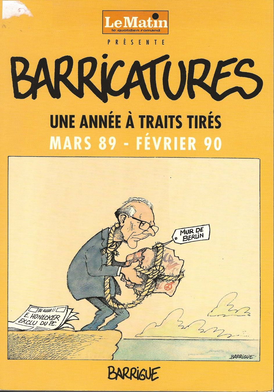 Fumetti: Barricatures, mars 89 - février 90 – Usato da Fontainemelon venduto da Jice12