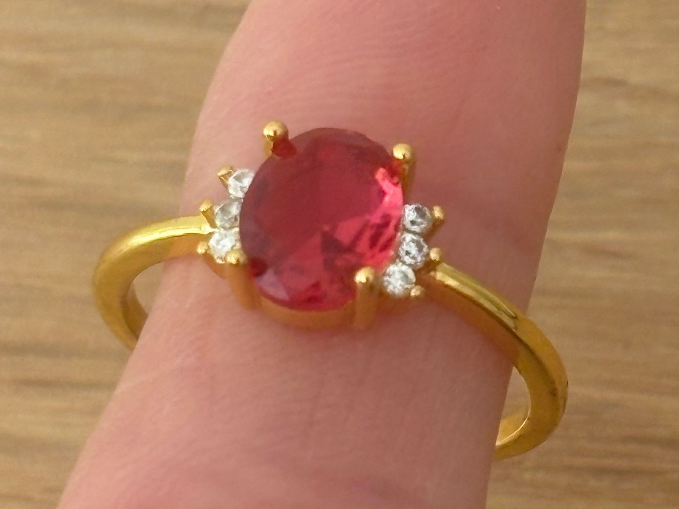 Anelli: Luxus Elegante Gr.19/9 Ring Farbe:  Gold – Nuovo (secondo la descrizione) da Biel-Bienne venduto da Roserosse13