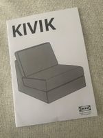 Housse pour fauteuil convertible ikea kivik