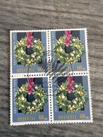 Briefmarken 4er Block Pro Juventute 1993 neuwertig