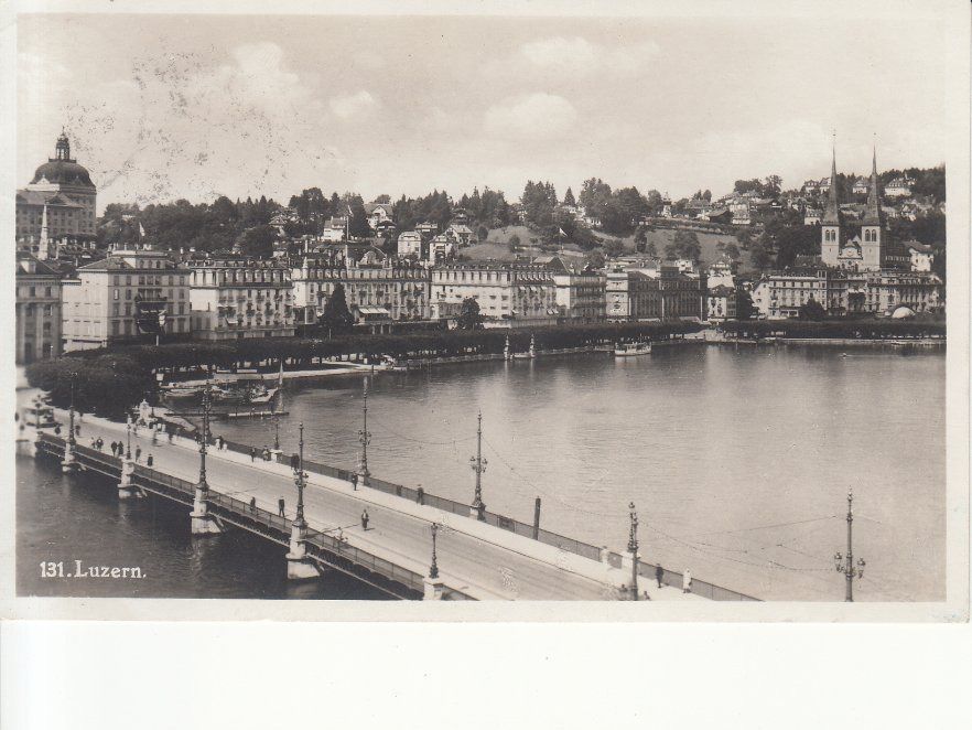 Cartoline postali: Luzern 1933 – Usato da Bürglen TG venduto da StampGraf