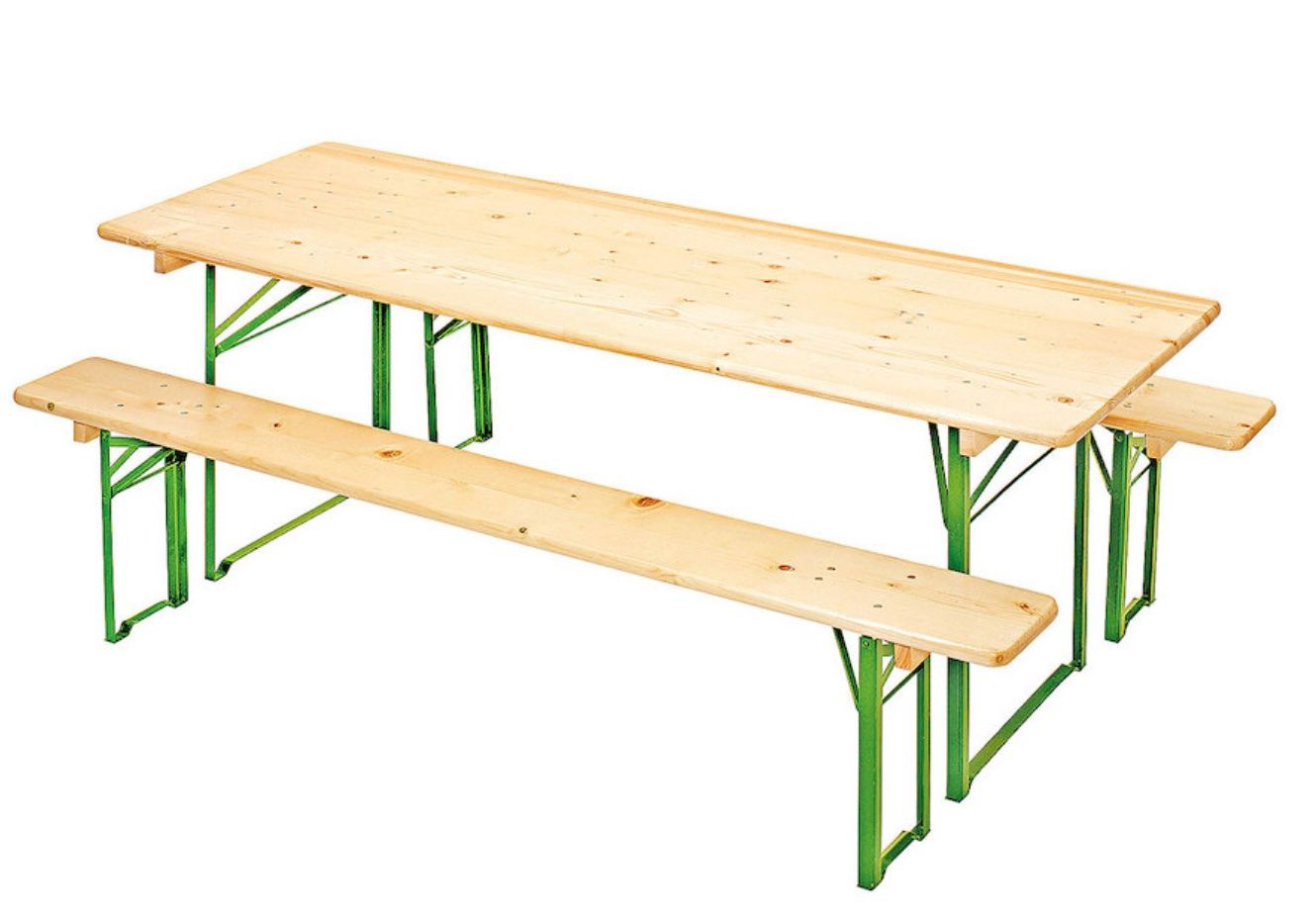 Set di tavolo e panche: Festbankgarnitur – Usato da Widnau venduto da mandreasAT