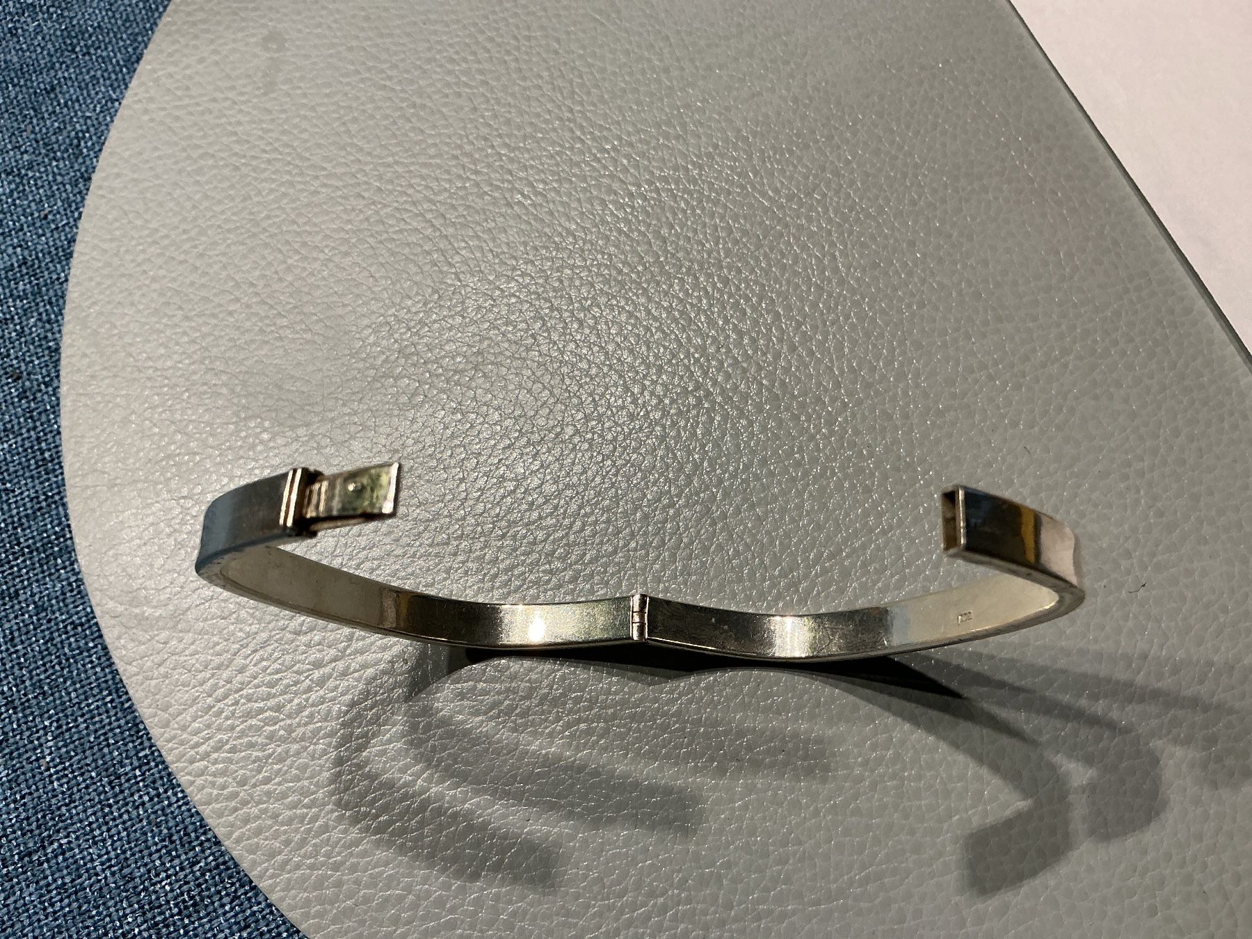 Armbänder & -reifen: Armreif Silber eckig – Gebraucht aus Wettingen von Andres54 2