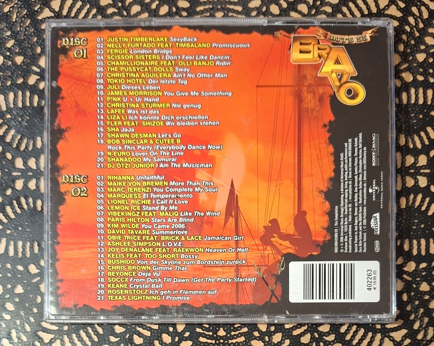 CDs: Bravo Hits 55, Doppel CD, 2006, Hit Compilation, Sampler – D'occasion à Amriswil par Celini3 1