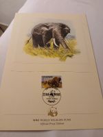Uganda WWF 1983 - Timbre éléphant - Edition officielle!