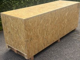 grosse Transportkiste 240x95x78 cm