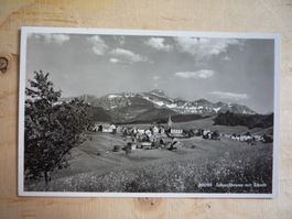 Schwellbrunn mit Säntis, ca. 1938